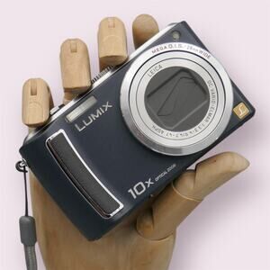Panasonic Lumix DMC-TZ4 Vintage Digital Camera | 8.1MP | Navy
